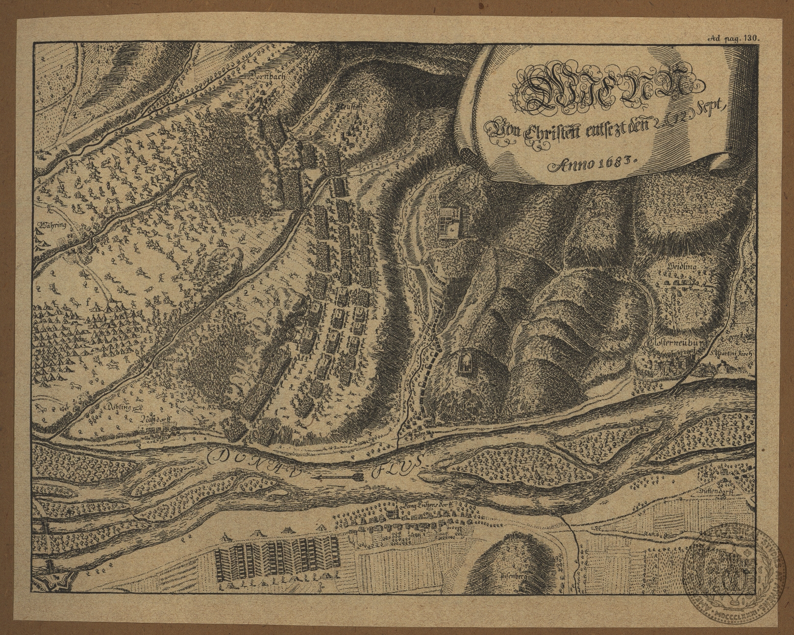 Wien von Christen entsezt den 2. (12.) Sept, Anno 1683.